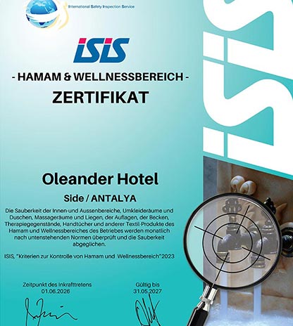Certificates