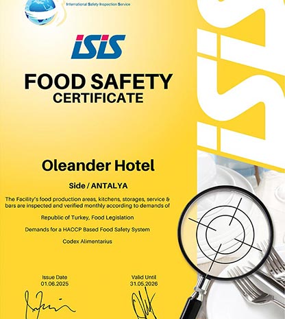 Certificates