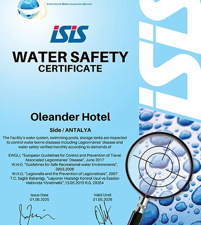 Certificates