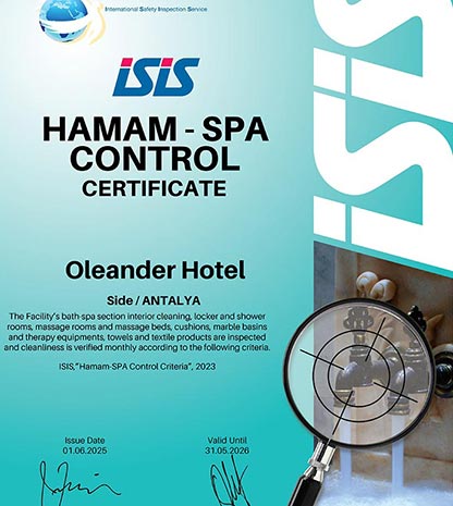 Certificates