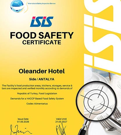 Certificates