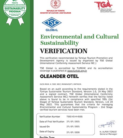 Certificates